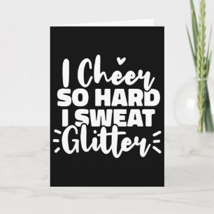 Cheerleading Cheerleader Gift  Card
