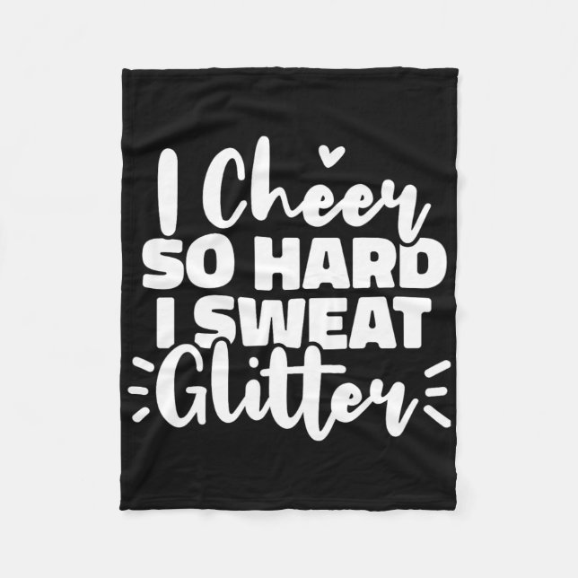 Cheerleading Cheerleader Gift  Fleece Blanket (Front)