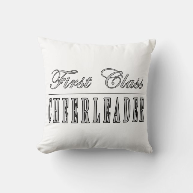 Cheerleading Cheerleaders First Class Cheerleader Cushion (Front)