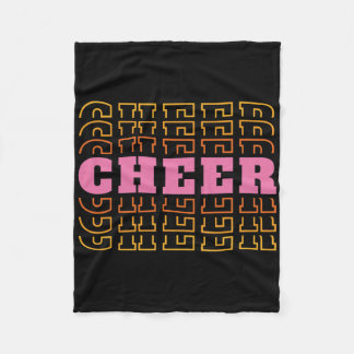 Cheerleading Cheerleaders  Fleece Blanket