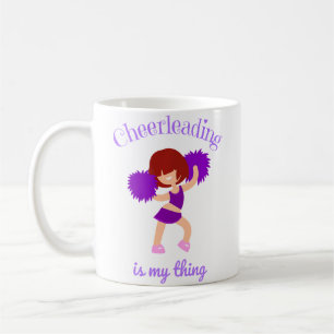 Cheerleading Cheerleading Is My Thing Cheerleader Coffee Mug