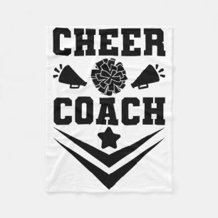 Cheerleading Coach _7  Fleece Blanket