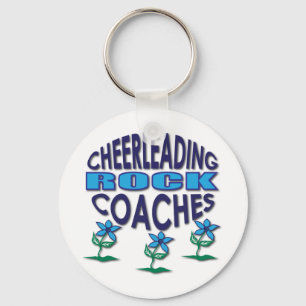 Cheerleading Coaches Rock Gifts Key Ring