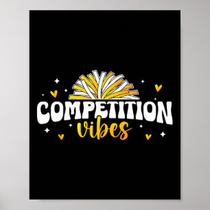 Cheerleading Competition Day For Cheer Fans Uni-ad Poster