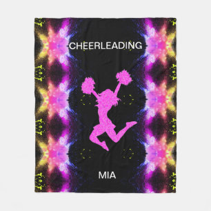 CHEERLEADING fleece blanket. Blanket
