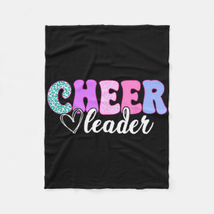 Cheerleading For Cheerleader Squad Girl Teen Cheer Fleece Blanket
