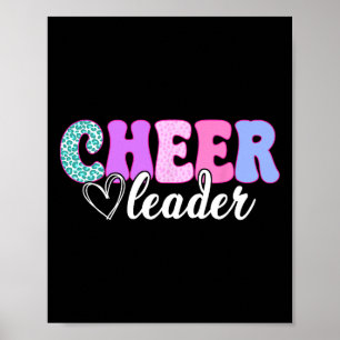 Cheerleading For Cheerleader Squad Girl Teen Cheer Poster