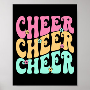 Cheerleading For Cheerleader Squad Girl Teen Cheer Poster
