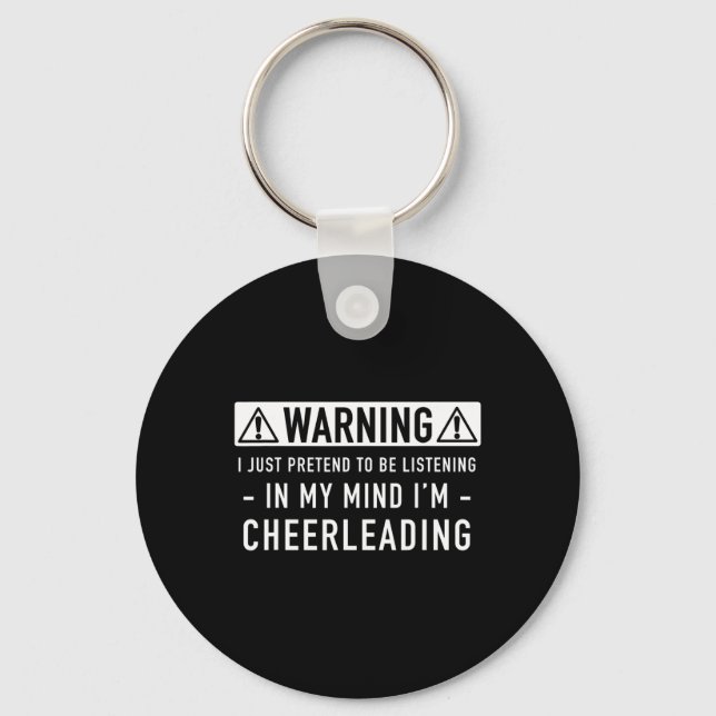 Cheerleading Gift _1  Key Ring (Front)