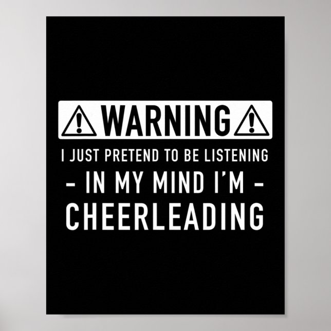 Cheerleading Gift _1  Poster (Front)