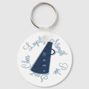 cheerleading key ring