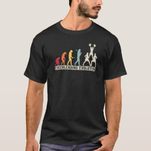 Cheerleading Lovers Retro Vintage Cheerleader Evol T-Shirt