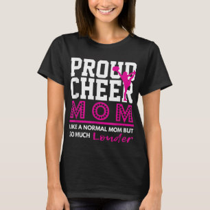 Cheerleading Proud Cheer Mum Graphic T-Shirt