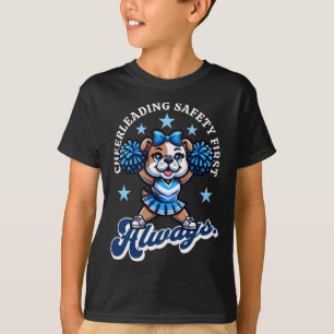 Cheerleading Safety First - Always Promote Safe St T-Shirt