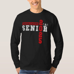 Cheerleading Senior Night Cheer Senior 2025 Gradua T-Shirt