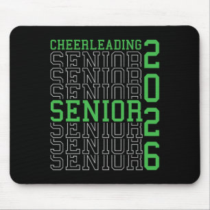 Cheerleading Senior Night Cheer Senior 2026 Gradua Mouse Pad
