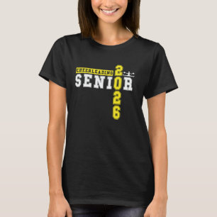 Cheerleading Senior Night Cheer Senior 2026 Gradua T-Shirt