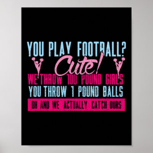 Cheerleading Sports School Cheer For Cheerleader  Poster