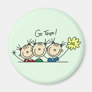 Cheerleading Squad T-shirts and Gifts Magnet