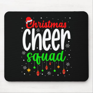 Cheerleading Srts Lover Christmas Cheer Squad  Mouse Pad