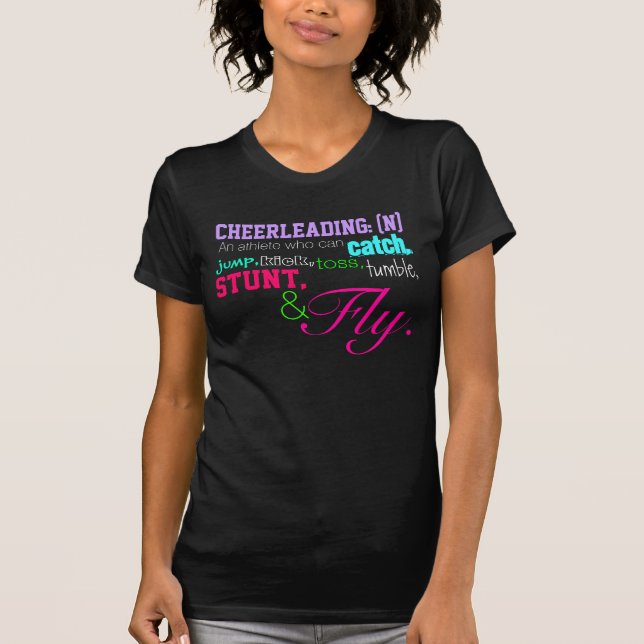 Cheerleading Staff T-shirt multi coloured fun (Front)