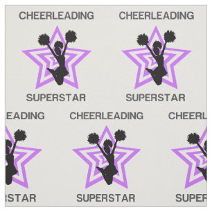 Cheerleading Superstar Fabric