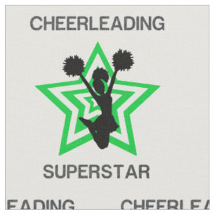 Cheerleading Superstar Fabric