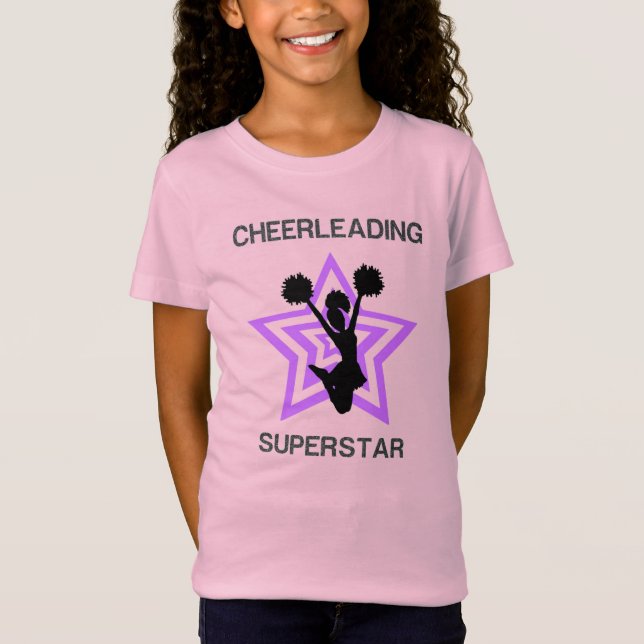 Cheerleading Superstar T-Shirt (Front)