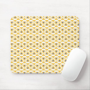 Cheerleading Trophy Blue Star Tournament Team Mouse Pad