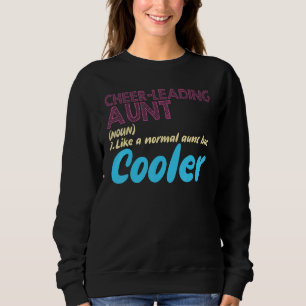 Cheerleading Women Cheer Cheerleader Sweatshirt