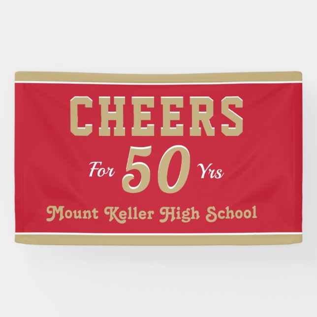 Cheers 50 yrs reunion banner (Horizontal)