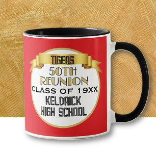 Cheers! 50th Class Reunion Favour Mug