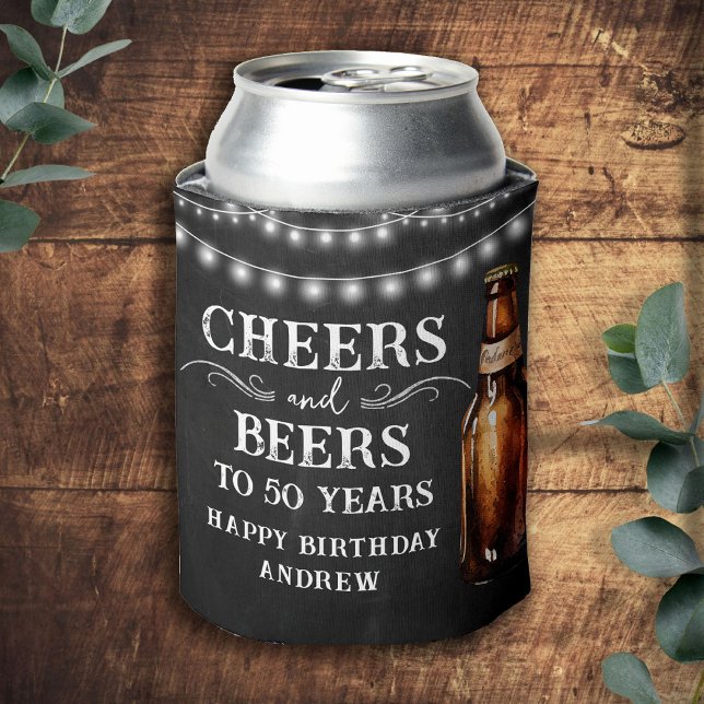 Cheers and Beers 50th Birthday Cooler (Creator Uploaded)