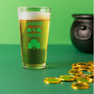 Cheers and Beers Glass
