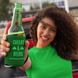 Cheers and Beers Party Can Cooler