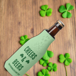 Cheers and Beers Party Event Bottle Cooler