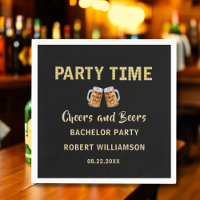 Cheers and Beers Personalised Bachelor Party