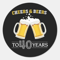 Cheers and Beers to 40 Years