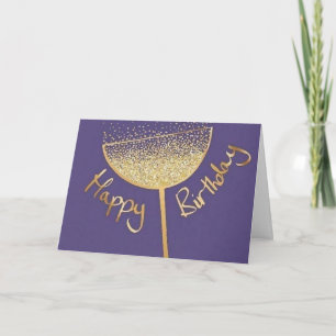 CHEERS AND SALUTATIONS FOR **YOUR BIRTHDAY** CARD