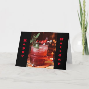 **CHEERS AND SALUTATIONS** THIS HOLIDAY SEASON CARD