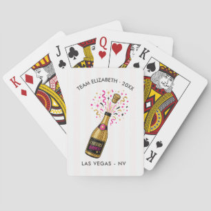 Cheers Babes Personalised Las Vegas Bachelorette Playing Cards