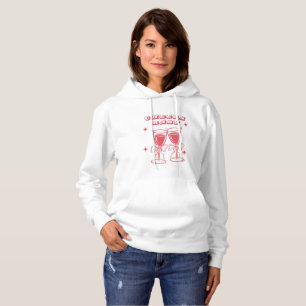 Cheers Baby Champagne Toast Hoodie