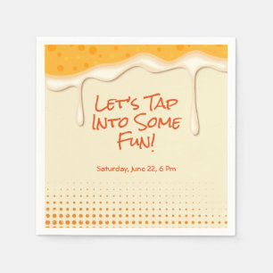 Cheers & Beers – Festive Invitations for Beer Love Napkin