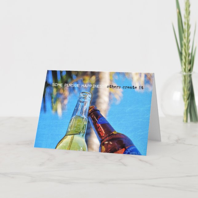 CHEERS BEERS Greeting Card (Front)