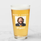 Cheers & Beers Milestone Birthday Photo Keepsake