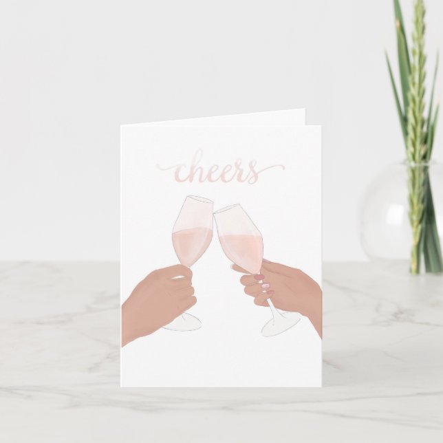 Cheers Blank Card (Front)