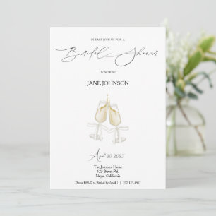 Cheers Bridal Shower Invitation