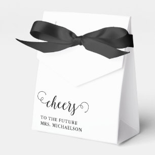 Cheers Bride To Be Wedding Event Favour Box