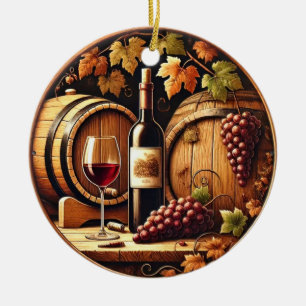 Cheers Ceramic Tree Decoration