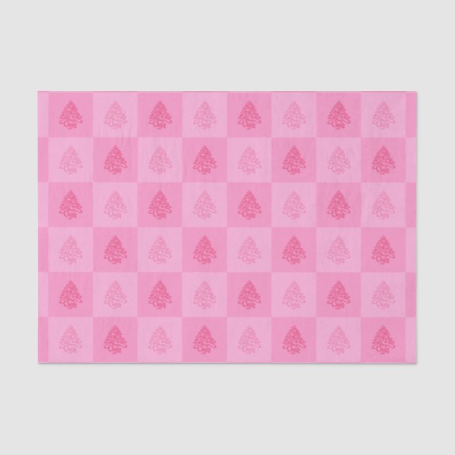 CHEERS CHRISTMAS TREES 1-TISSUE WRAPPING PAPER (Front)